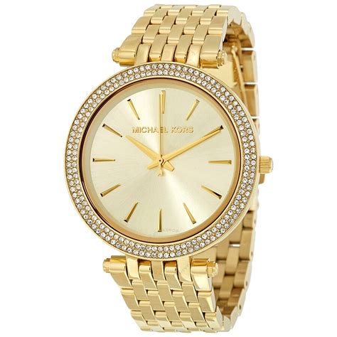 michael kors gold watch crown replacement|Michael Kors gold watches for women.